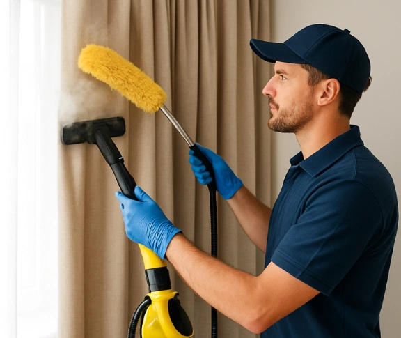 Emergency same-day curtain stain removal forest-glen Matty Curtain Cleaning